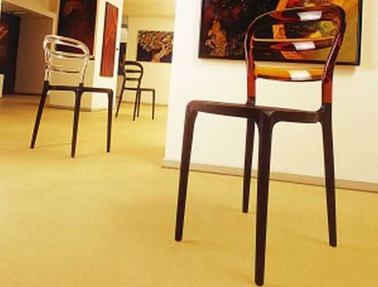 Καρέκλα Κουζίνας Bibi 42x50x85εκ. Black Καρέκλα Κουζίνας Bibi 42x50x85εκ. Black
