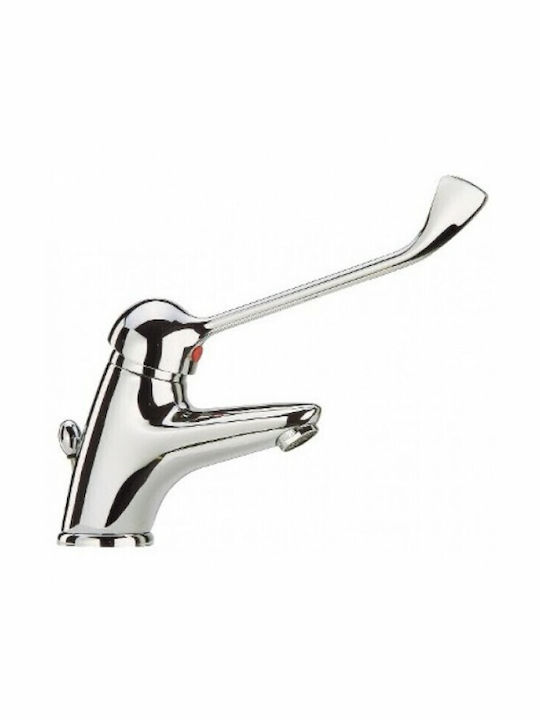 Paini Jolly 69CR211LO Mixing Handicap Faucet Sink Faucet Silver