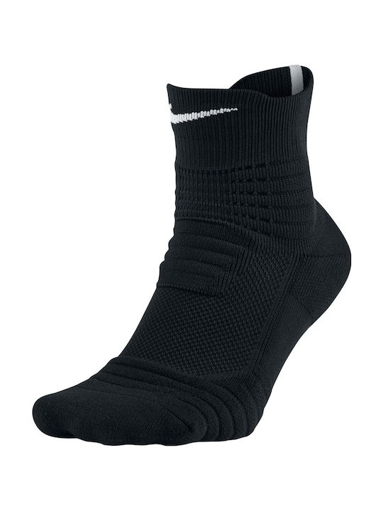 Nike Elite Versatility Basketball Socks Black 1 Pair SX5370-012