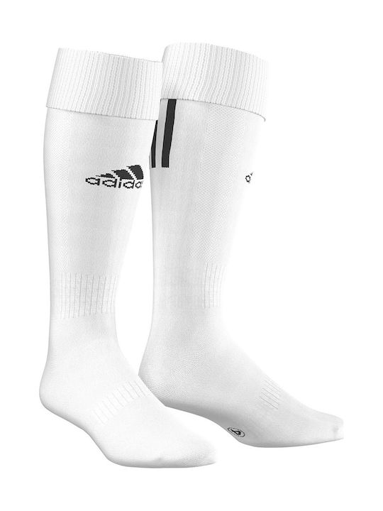 Adidas Santos Ποδοσφαιρικές Κάλτσες Λευκές 1 Ζεύγος