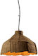 Eurolamp Pendant Light Brown with Socket E27 20x32cm