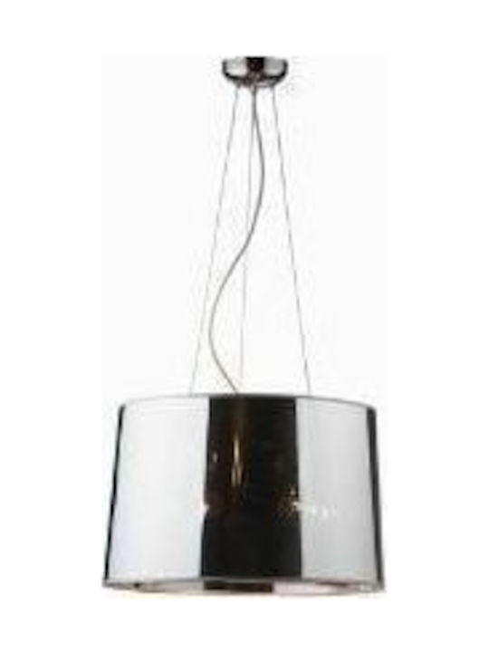 Ideal Lux London Cromo SP5 Suspendat Candelabru pentru 5 Becuri E27 Negru