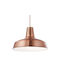 Ideal Lux Moby SP1 Pendant Light Single-Light Bronze