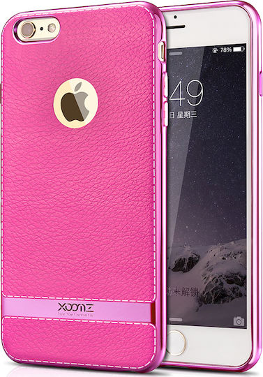 Xoomz Xoomz 635 Back Cover Δερματίνης Ροζ (iPhone 6/6s)
