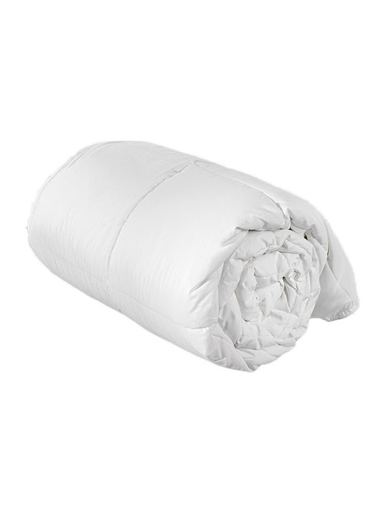 Guy Laroche Πάπλωμα Μονό με Γέμιση Microfiber 160x220εκ. Fine Λευκό 8.5 togs