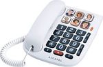 Alcatel TMAX 10 Ενσύρματο Τηλέφωνο Γραφείου για Ηλικιωμένους Λευκό