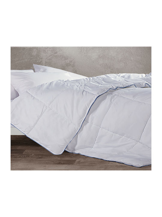 Nef-Nef Homeware Duvet Single with Microfiber Filling 160x220cm Microfiber White 350 GSMGsm 8 togs Togs