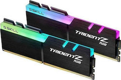 G.Skill Trident Z RGB 32GB DDR4 RAM με 2 Modules (2x16GB) και Ταχύτητα 3600 για Desktop