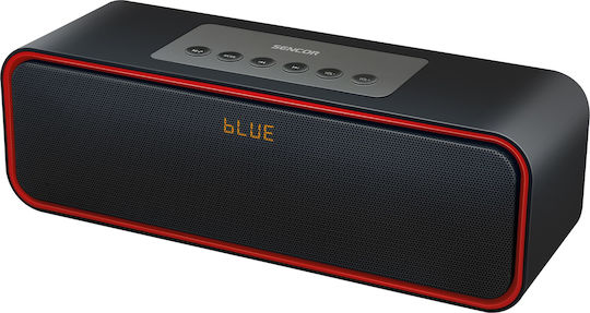 Sencor SSS 81 Ηχείο Bluetooth 10W με Ραδιόφωνο και Διάρκεια Μπαταρίας έως 12 ώρες Μαύρο