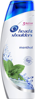 Head & Shoulders Cool Menthol Shampoos Against Dandruff for Dry Hair 225ml