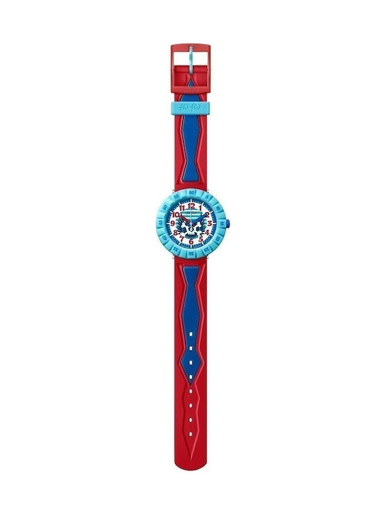 FlikFlak Spunky Sailor Kinder Analoguhr mit Kautschuk/Plastik Armband Mehrfarbig