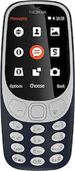 Nokia 3310 2017 Две SIM карти (0.016ГБ) Мобилен телефон с Бутони (Гръцко меню) Тъмно синьо