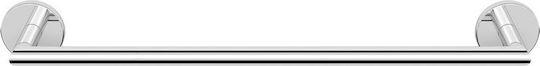 Langberger Series 108 Single Wall-Mounted Bathroom Rail ​45x7cm Silver