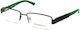 Emporio Armani Metal Eyeglass Frame Black EA1001 3014