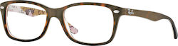 Ray Ban Κοκκάλινος Σκελετός Καφέ Ταρταρούγα RB5...