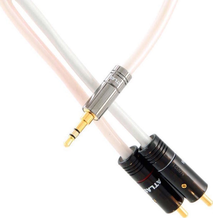 Atlas Cables Cable 3.5mm male 2x RCA male 1m (Metik Integra) Skroutz.gr