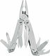 Leatherman Wingman Unealtă Multifuncțională Argint cu Lamă din Oțel inoxidabil cu Teacă