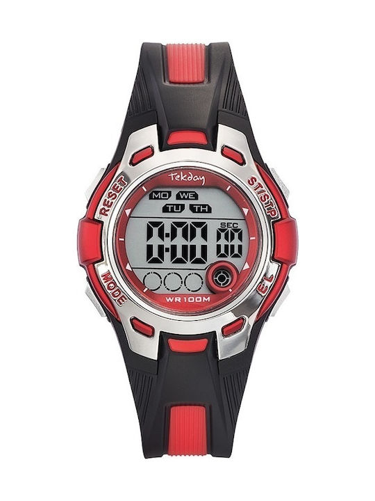 Tekday Kids Digital Watch Red