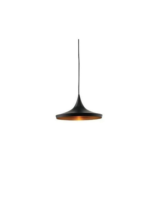 Luma Pendant Light Single-Light Bell for Socket E27 Black