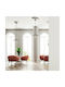 V-TAC Pendant Light Rose Gold with Socket E27 30x9x100cm