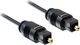 DeLock Optical Audio Cable TOS male - TOS male Μαύρο 2m (82880)