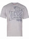 Lonsdale Langsett 003075 Grey Marl Herren T-Shirt Kurzarm Gray 111262