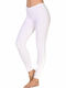 Women's Long Training Legging White