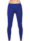 Women's Long Training Legging Blue