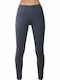 Women's Long Training Legging Gray