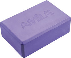 Amila Yoga Block Lila 23x14x7.5cm
