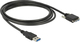 DeLock Regular USB 3.0 to micro USB Cable Μαύρο 3m (83599)