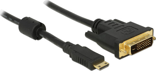 DeLock Cable DVI-D male - mini HDMI male 1m (83582)