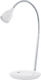 Eglo Durengo LED Office Lamp with Flexible Arm in White Color