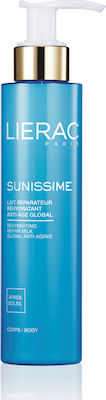 Lierac Sunissime Rehydrating Anti Age Global After Sun Lotion για το Σώμα με Υαλουρονικό Οξύ 150ml