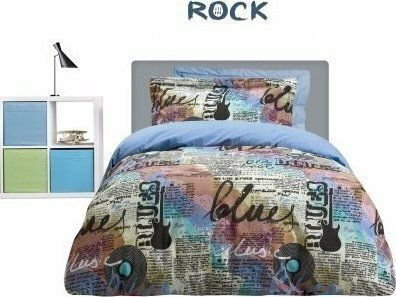 Das Home Комплект чаршафи Единично Памучни 170x260см