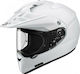 Shoei Hornet ADV White Κράνος Μηχανής On-Off με Pinlock