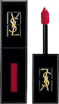 Ysl Vernis A Levres Vinyl Cream Liquid Lipstick 401 Rouge Vinyle