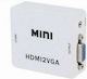 PowerPlus Μετατροπέας HDMI female σε 3.5mm / VGA female Λευκό (PS-M630)