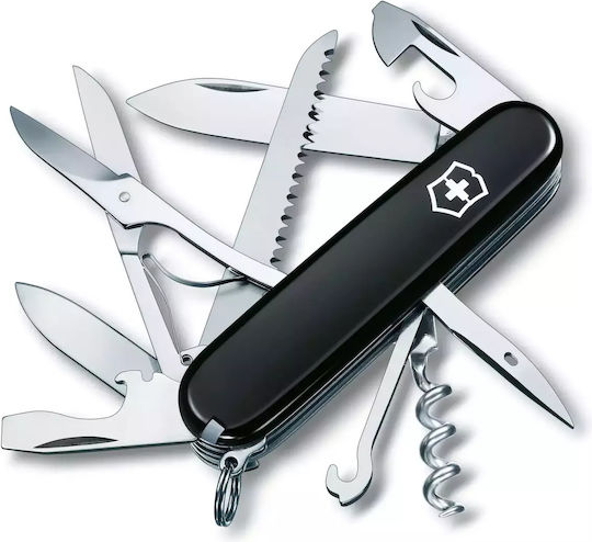 Victorinox Huntsman Schweizer Armee-Messer 15 Werkzeuge Schwarzes