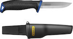 Stanley FatMax Knife Black with Blade made of Stainless Steel in Sheath