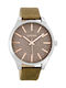 Oozoo Watch with Leather Strap Brown C8623