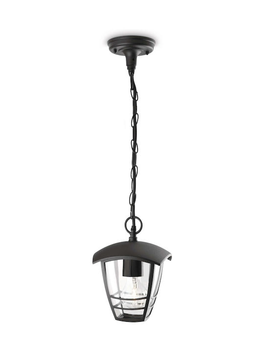 Philips Creek Pendant Light Single-Light for Socket E27 Black