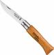 Opinel Νo.4 Carbon Pocket Knife Brown with Blade made of Stainless Steel