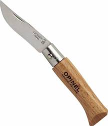 Opinel Νo.3 Inox Pocket Knife Brown with Blade made of Stainless Steel