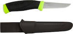 Morakniv Fishing Comfort Fillet 090 Messer Schwarz mit Klinge aus Rostfreier Stahl in Scheide