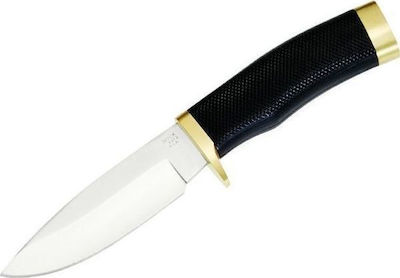 Buck Vanguard Knife Black with Blade made of Stainless Steel in Sheath