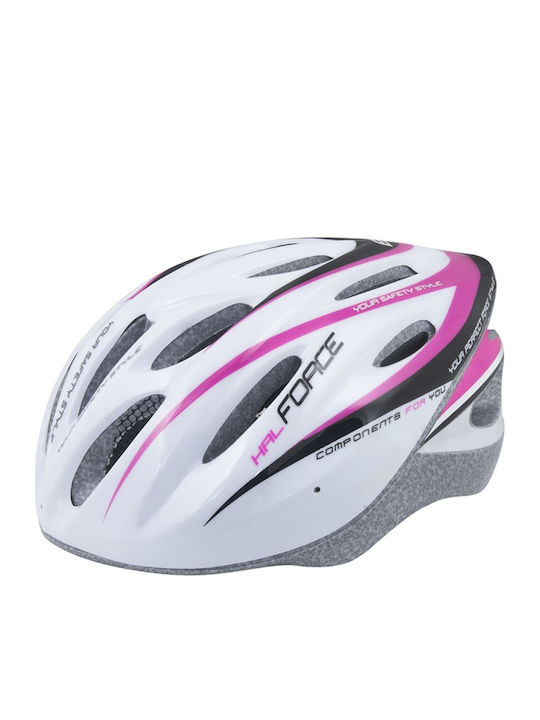 Force HAL Fahrradhelm Berg Weiß