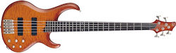 Ibanez electric bass. BTB-405QM HS