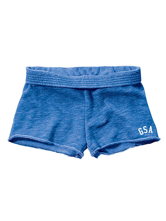 GSA 882639 Cobalt Blue Women's Sporty Shorts Blue