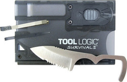 Sog Tool Logic Survival II Multi-tool Card Gray with Case